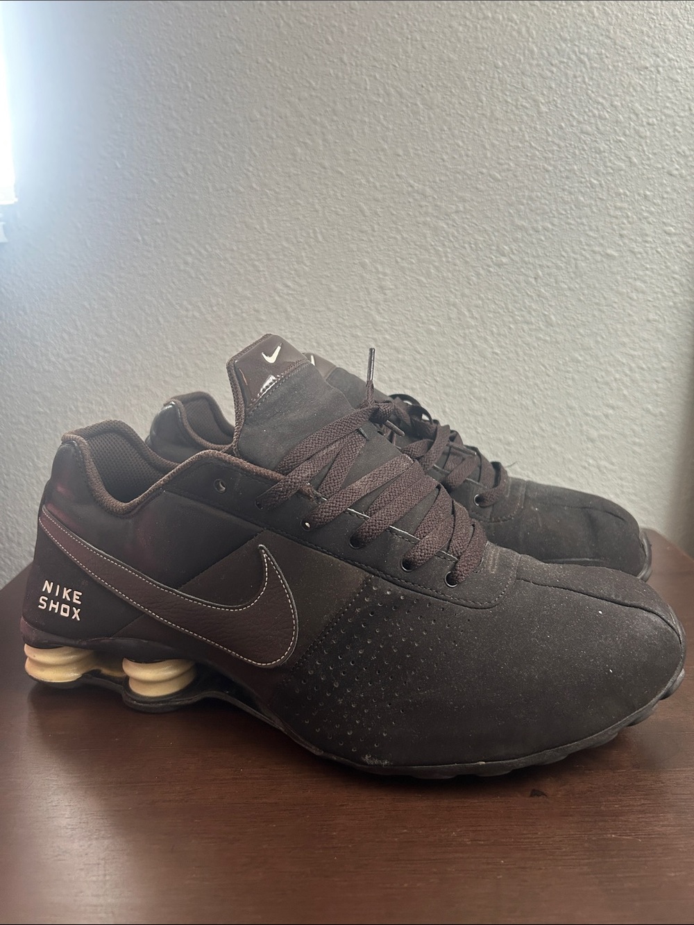 Nike Men's Brown Suede Casual Sneakers